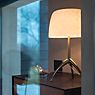 Foscarini Lumiere Bordlampe grande champagne/rød - med lysdæmper ansøgning billede