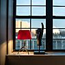 Foscarini Lumiere Table Lamp Grande aluminium/red - with switch application picture