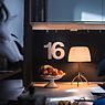 Foscarini Lumiere Table Lamp Grande champagne/red - with dimmer application picture