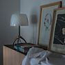 Foscarini Lumiere Table Lamp Piccola black chrome/red - with dimmer application picture