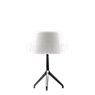 Foscarini Lumiere XXS Tavolo cromo negro/blanco