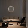 Foscarini Spokes 2 Sospensione LED blanc - piccola - commutable - produit en situation