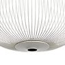 Foscarini Spokes 2 Sospensione LED blanc - piccola - commutable - Le module LED se trouvant au fond du luminaire illumine autant vers le haut que vers le bas.