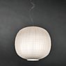 Foscarini Tartan Sospensione LED blanc - tamisable