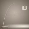 Foscarini Twiggy Elle Arc Lamp LED greige - tunable white