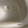 Foscarini Twiggy Wood Booglamp LED greige - eikenhout