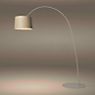 Foscarini Twiggy Wood Booglamp LED greige - eikenhout