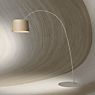 Foscarini Twiggy Wood Lampadaire arc LED greige - chêne - MyLight