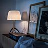 Foscarini Vidrio para Lumiere lámpara de sobremesa - pieza de repuesto turquesa - grande - ejemplo de uso previsto