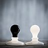 Foscarini White Light + Black Light Bordlampe LED hvid + sort/hvid