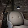 Fritz Hansen AQ01 Lampada da tavolo LED nero opaco - immagine di applicazione