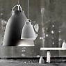Fritz Hansen Caravaggio Hanglamp zwart mat/kabel grijs - 16,5 cm , Magazijnuitverkoop, nieuwe, originele verpakking productafbeelding