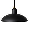 Fritz Hansen KAISER idell™ 6631-P Hanglamp zwart mat/messing , Magazijnuitverkoop, nieuwe, originele verpakking