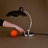 Fritz Hansen KAISER idell™ 6631-T Lampe de table noir/laiton - Édition spéciale