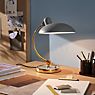 Fritz Hansen KAISER idell™ 6631-T Table Lamp black/brass - Special edition application picture