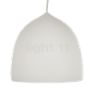 Fritz Hansen Suspence Pendant Light white - 24 cm , Warehouse sale, as new, original packaging - The luminaire owes its purist appearance to its seamless, almost flowing shape.