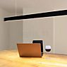 GRIMMEISEN Onyxx Linea Pro Hanglamp LED betonlook/zwart productafbeelding