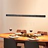 GRIMMEISEN Onyxx Linea Pro Pendant Light LED nut tree/black application picture