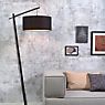 Good & Mojo Andes Floor Lamp black/white , Warehouse sale, as new, original packaging application picture