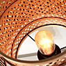 Good & Mojo Bhutan Lampe de table châssis naturel - 18 x 25 cm