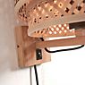 Good & Mojo Bhutan Wall Light with arm frame natural