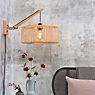 Good & Mojo Bromo Wall Light with arm natural colour, ø60 cm, D.112 cm application picture