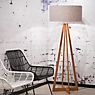 Good & Mojo Everest Floor Lamp black , Warehouse sale, as new, original packaging application picture