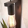 Good & Mojo Flores, lámpara de pared negro - ejemplo de uso previsto