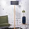 Good & Mojo Fuji Floor Lamp natural/linen bright application picture