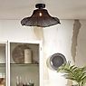 Good & Mojo Ibiza Lampada da soffitto nero - 50 cm - immagine di applicazione