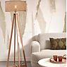 Good & Mojo Java Floor Lamp with Base - four-legged black application picture