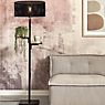 Good & Mojo Java Floor Lamp with shelf black application picture