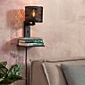 Good & Mojo Java Wall Light with shelf black application picture