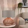 Good & Mojo Kalahari Lampada da tavolo naturale/verde - 47 cm - immagine di applicazione