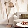 Good & Mojo Merapi Floor Lamp white/natural application picture
