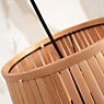 Good & Mojo Merapi Lampada a sospensione conico naturale/nero - 30 cm
