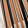 Good & Mojo Merapi Suspension conique naturel/noir - 30 cm