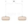 Good & Mojo Palawan Pendant Light 2 lamps white