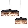 Good & Mojo Ubud Pendant Light 2 lamps natural/black
