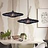 Good & Mojo Zanzibar Hanglamp zwart - 40 x 30 cm productafbeelding