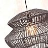 Good & Mojo Zanzibar, lámpara de suspensión negro - 40 x 30 cm