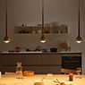 Grau Falling Sun Trace Pendant Light LED 3 lamps sand - 200 cm application picture