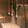 Grau Falling Sun Trace Pendant Light LED 3 lamps white - 600 cm application picture