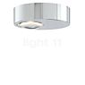 Grau Globe Box Ceiling Light LED chrome