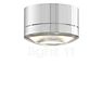 Grau Globe Ceiling Light LED chrome