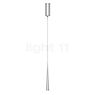 Grau Niceone Hanglamp LED chroom/grijs - 600 cm