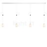 Grau Oh China Pendant Light LED 4 lamps white