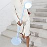 Grau Parrot Battery Floor Lamp LED light blue application picture