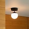 Grau Sun Lampada da soffitto LED nero - ø16 cm - immagine di applicazione