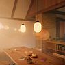 Grau Sun Pendant Light LED 2 lamps black - fix application picture